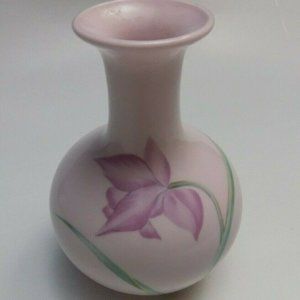 Antique Blush Pink handpainted Hera vase